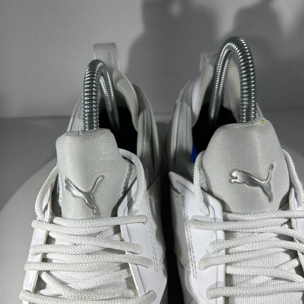 Puma Muse ICE Womens Running Shoes Size 8.5 White Sneakers Walking Gym Casual - Picture 3 of 12
